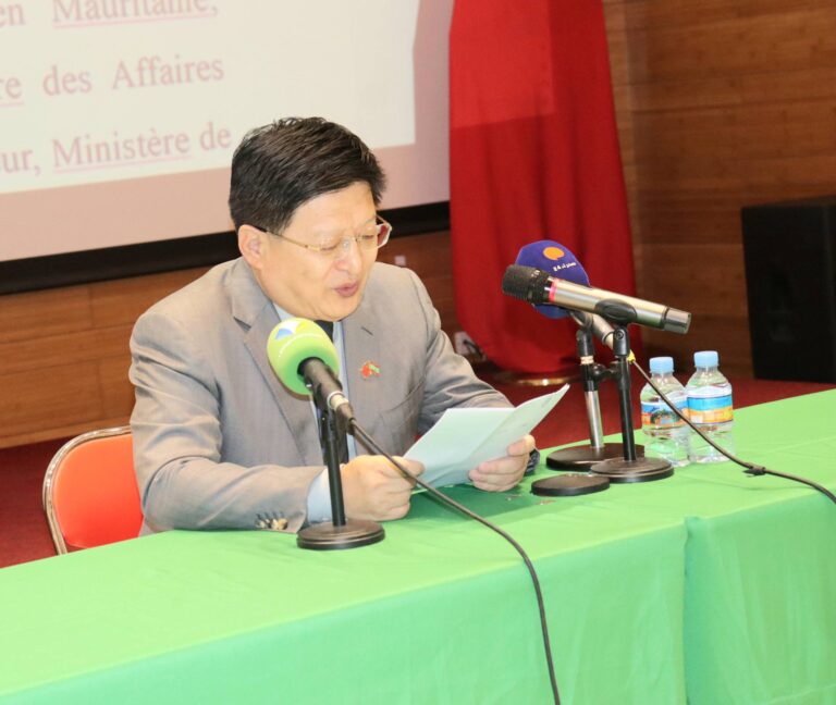 السفير الصيني: الصين تسعى لتوسيع شراكتها مع موريتانيا في مجالات الإعلام والاقتصاد