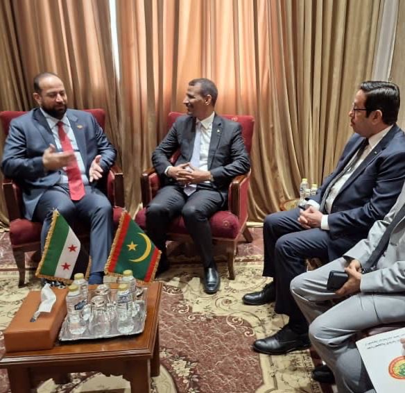 ولد امدو يبحث مع وزير الثقافة السوري مصير الصحفي إسحاق ولد المختار