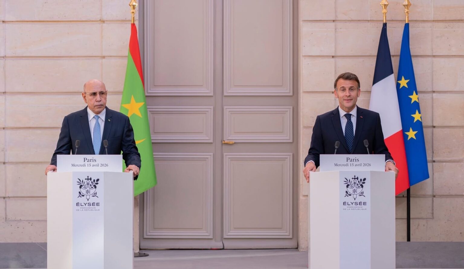 ماكرون: موريتانيا اختارت مسار الاستقلال الاستراتيجي والشراكة القائمة على احترام السيادة