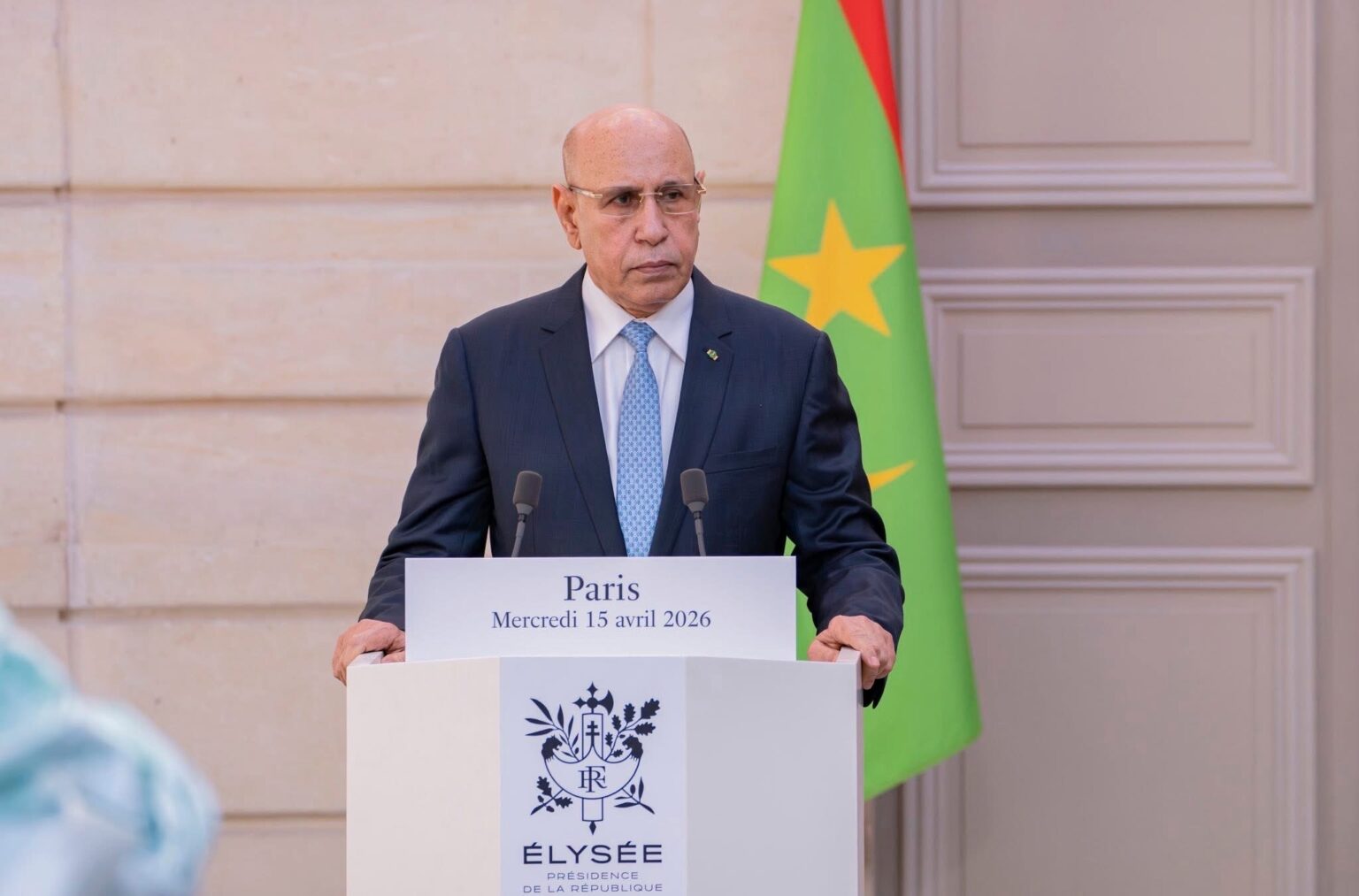 غزواني: الشراكة مع فرنسا تقوم على الثقة والاستمرارية في مواجهة الأزمات الدولية