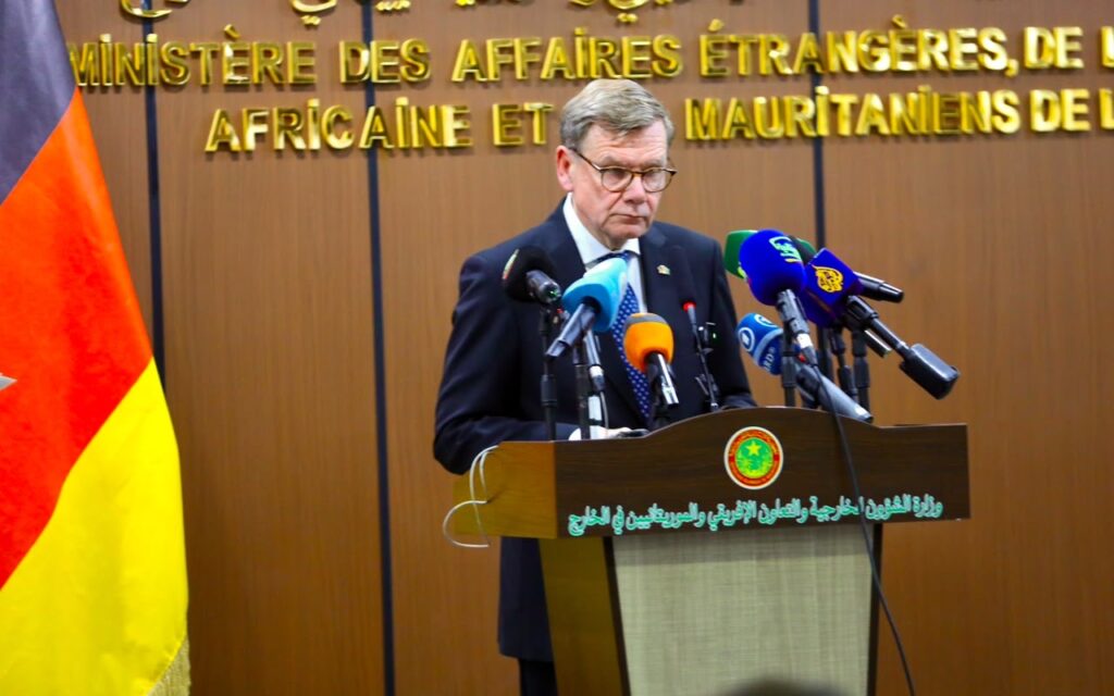 وزير الخارجية الألماني: موريتانيا شريك محوري لألمانيا في الأمن والاستقرار الإقليمي