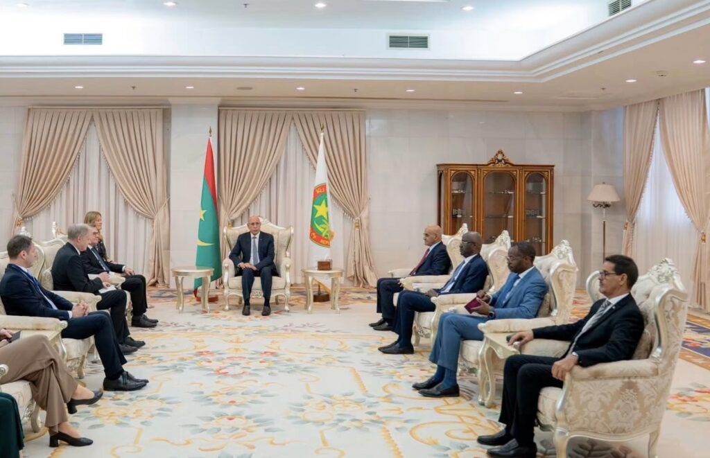 غزواني يبحث مع وزير الخارجية الألماني تعزيز التعاون الثنائي والاستثمار