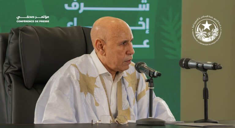 غزواني: لن أقوم بأي عمل يخالف الدستور ولا علاقة بين الحوار وفتح المأموريات