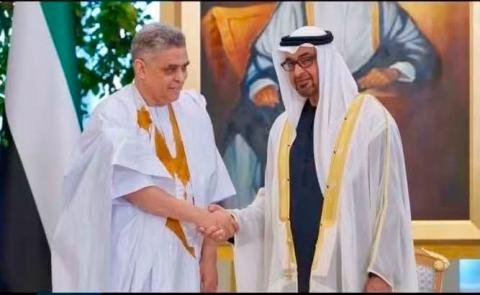 ولد كبد يقدم أوراق اعتماده سفيراً لموريتانيا لدى الإمارات