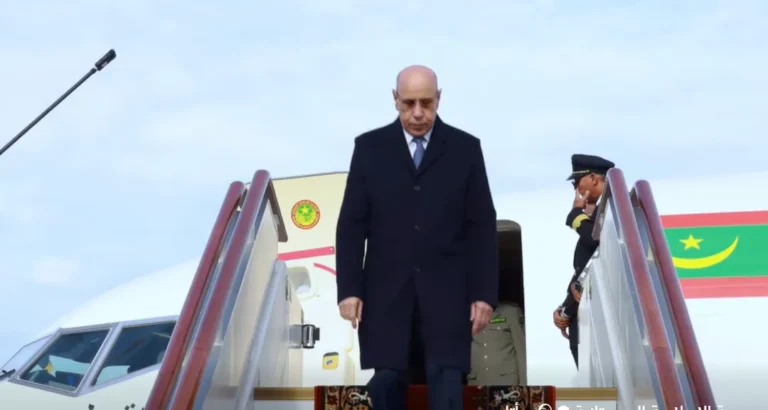 ولد الغزواني يصل موسكو للمشاركة في القمة الروسية الإفريقية